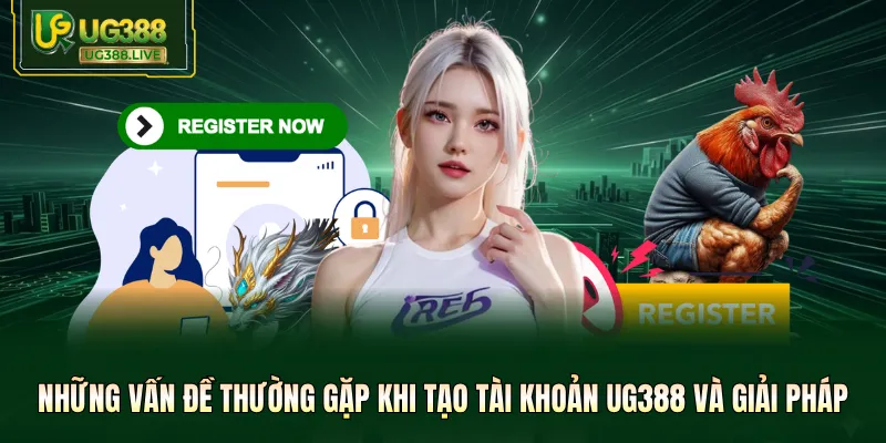 Những vấn đề thường gặp khi tạo tài khoản UG388 và giải pháp