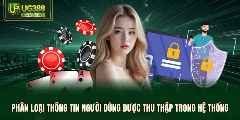 Phân loại thông tin người dùng được thu thập trong hệ thống